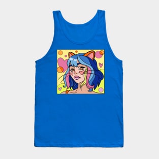 Stylish anime girl Tank Top